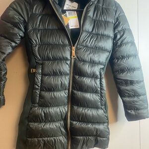 Steve Madden Olive Puffer Jacket